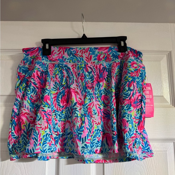NWT LILLY PULITZER Aila Skort - Surf Blue - Picture 2 of 4